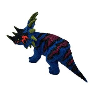 Vintage Chap Mei Triceratops Dino Valley Dinosaur Toy Figure